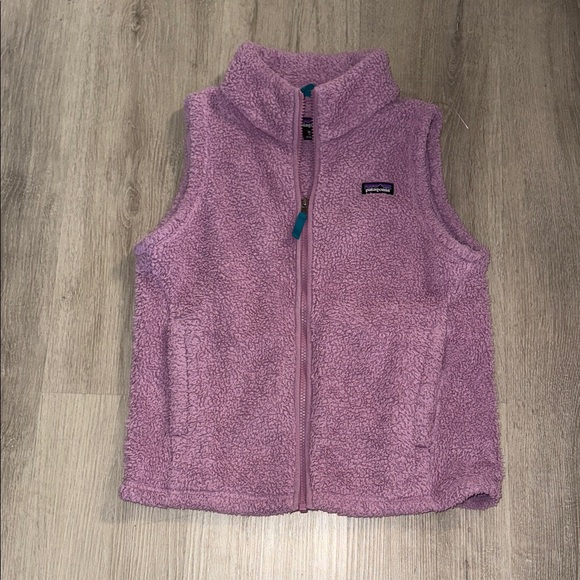 Girls Patagonia Fleece Vest - Picture 1 of 4